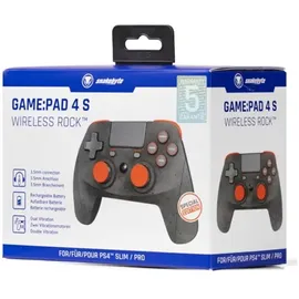 Snakebyte Game:Pad 4 S Wireless Rock grau/orange