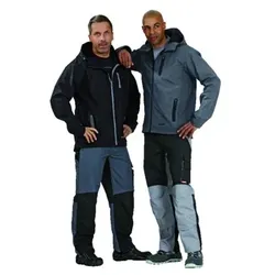 Wetter- und Kälteschutz-Softshelljacke Cube 3701 schiefer, Größe XS - grau - XS