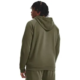 Under Armour Rival Fleece Kapuzenjacke Herren Marine OD Green/Weiß XL