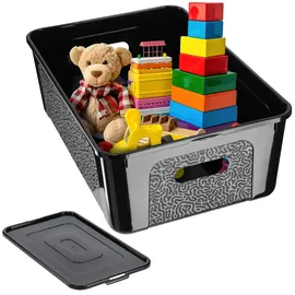 Kadax Aufbewahrungsbox 11 L 1-tlg. schwarz