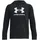 Under Armour Rival Fleece Big Logo Hoodie Jungen 001 black/white L 149-160 cm