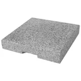 Doppler Granitplatte, Eco Granit Platten, ca.50x50x9cm 55kg grau