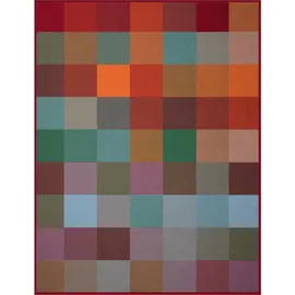 Biederlack Kuscheldecke Color Woven 220 x 240 cm Baumwolle Bunt