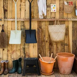 Relaxdays Campinghocker Klapphocker Schwarz