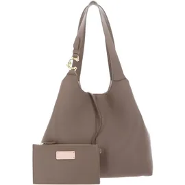 Coccinelle Schultertasche C-Easy Shopper L Warm Taupe