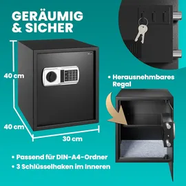 DEUBA Tresor Schwarz