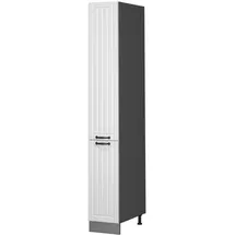 Vicco Apothekerschrank Fame-Line 30 x 58 x 207 cm Weiß