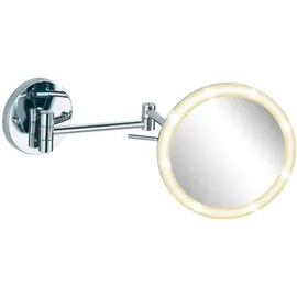Wenko Aura 3656480100 Wandspiegel Power-Loc LED beleuchtet
