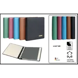 Leder-Münzalbum-Blau-Karat-LINDNER 1106L-B leer zum selbst befüllen