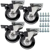 SOTech Möbelrolle 4 Stück Ø 50 mm 5,0 x 2,05 x 6,4 cm