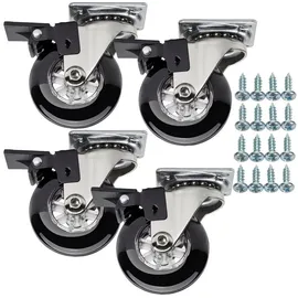 SOTech Möbelrolle 4 Stück Ø 50 mm 5,0 x 2,05 x 6,4 cm