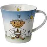 GOEBEL Kaffee- / Teetasse Ich begrüße den Tag Der kleine Yogi