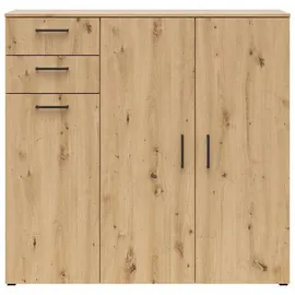 mömax Kommode Multistauraum 120 x 115 x 40 cm Eiche Artisan