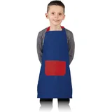 Reis - Kinderschürze Blau 45x55 cm