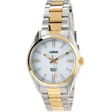 Seiko Lorus Herren-Uhr Solar Goldauflage mit Metallband RY506AX9