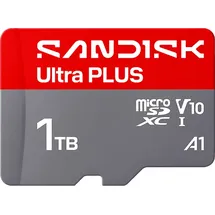 SanDisk ULTRA® PLUS MICROSDTM UHS-I-Karte, Micro-SD Speicherkarte, 1 TB, 200 MB/s