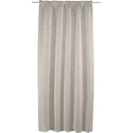 LeGer Home by Lena Gercke Verdunkelungsvorhang "Marusha" Gr. 2, beige (taupe), B:135cm H:175cm, Polyester, Polyester, LEGER HOME BY LENA GERCKE, Gardinen, Verdunkelnder Vorhang, blickdicht, Leinenoptik, robuste Haptik, Thermo