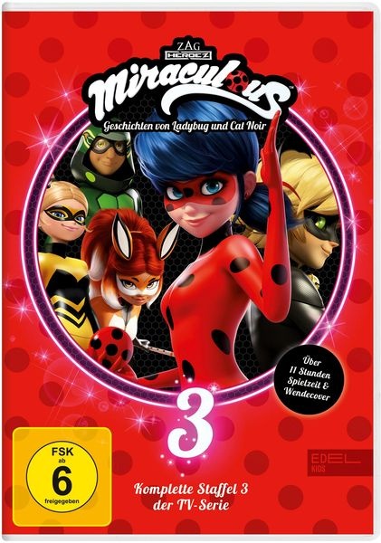 Preisvergleich Produktbild Miraculous - Staffelbox 3 [3 DVDs]