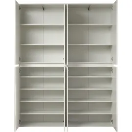 Home Affaire Novara Garderobenschrank 148x34x191 weiß