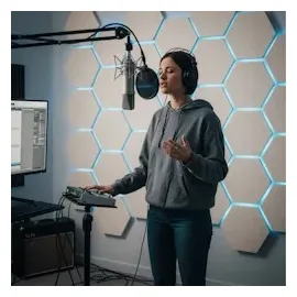 Relaxdays Akustikpaneel Relaxdays Beige 36 St. 30 x 26 cm