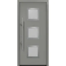 EcoStar Haustür ISOPRO Secur IPS 810S RC2 graualuminium 110 x 210 cm