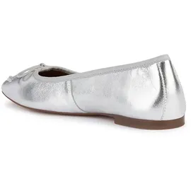 GEOX Damen D MARSILEA A Ballet Flat, Silver, 39