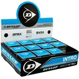 Dunlop Intro Squash Ball (12er Pack) - Blau