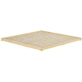 Erst-Holz Futonbett 180 x 200 cm Braun