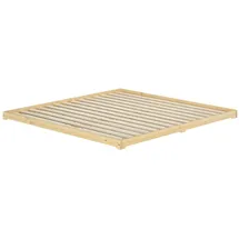 Erst-Holz Futonbett 180 x 200 cm Braun