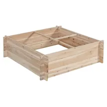 hardin 1fachgut Pflanzkasten 100 x 100 x 30 cm Fichtenholz