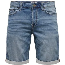 Only & Sons Jeans-Shorts in Blau - S