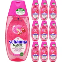 Schauma Nature Moments Shampoo Kanadische Cranberry & Wildrose 10x 250ml