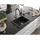 Mexen Pedro 560 x 460 mm Schwarz/Gold Metallisch