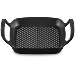 Le Creuset Grillpfanne quadratisch BBQ Outdoor aus Gusseise 26 cm