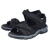 Rieker Outdoor-Sandalen Herren Schwarz 38
