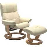 Stressless Mayfair mit Classic Base Leder 75 x 99 x 73 cm vanilla paloma