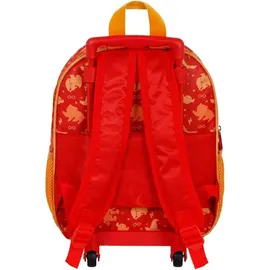 HARRY POTTER Buckbeak-Kleiner 3D Rucksack mit Rädern, Orange