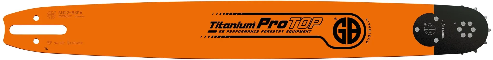 GB Führungsschiene Titanium ProTOP 3/8