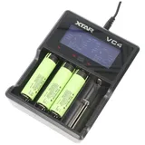 Panasonic Ladegerät und Panasonic Akku passend für icucam 4, icucell 18650, 3400mAh Lithium Ionen, 3 Stück pro Set