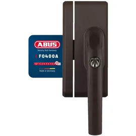 ABUS FO400A B braun Alarm Fensterschloss mit 110 dB Sirene FO 400A gleichschliessend