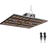 Caluma LED Grow Lampe Force 240 W – Vollspektrum Pflanzenlampe mit laborgeprüften 2,7 μmol/J – für Wachstum & Blüte – leise, effizient, Plug & Play – ideal für 80×80 cm bis 100×100 cm