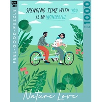Edition Michael Fischer GmbH Feel-good-Puzzle 1000 Teile - Nature LOVE: Spending time with you is so wonderful