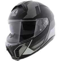 AGV Tourmodular Perception Klapphelm, schwarz matt/silber, M (57/58)