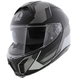 AGV Tourmodular Perception Klapphelm, schwarz matt/silber, M (57/58)