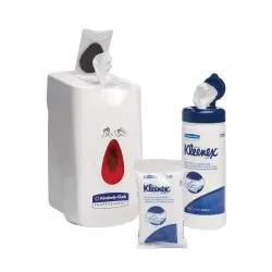 KLEENEX® Wischtuchspender für Kleinrollen, weiß 7936 , Maße (B x L x H): 15 x 29,3 x 15 cm