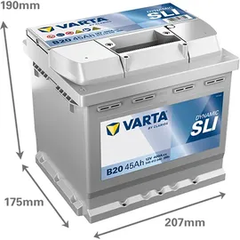 Varta B20 45Ah 12V
