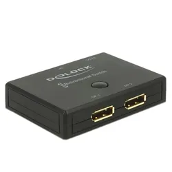 DeLOCK Umschalter DisplayPort 2 - 1 bidirektional