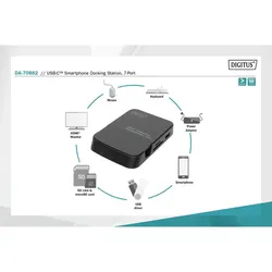 DIGITUS USB-C Smartphone Docking Station