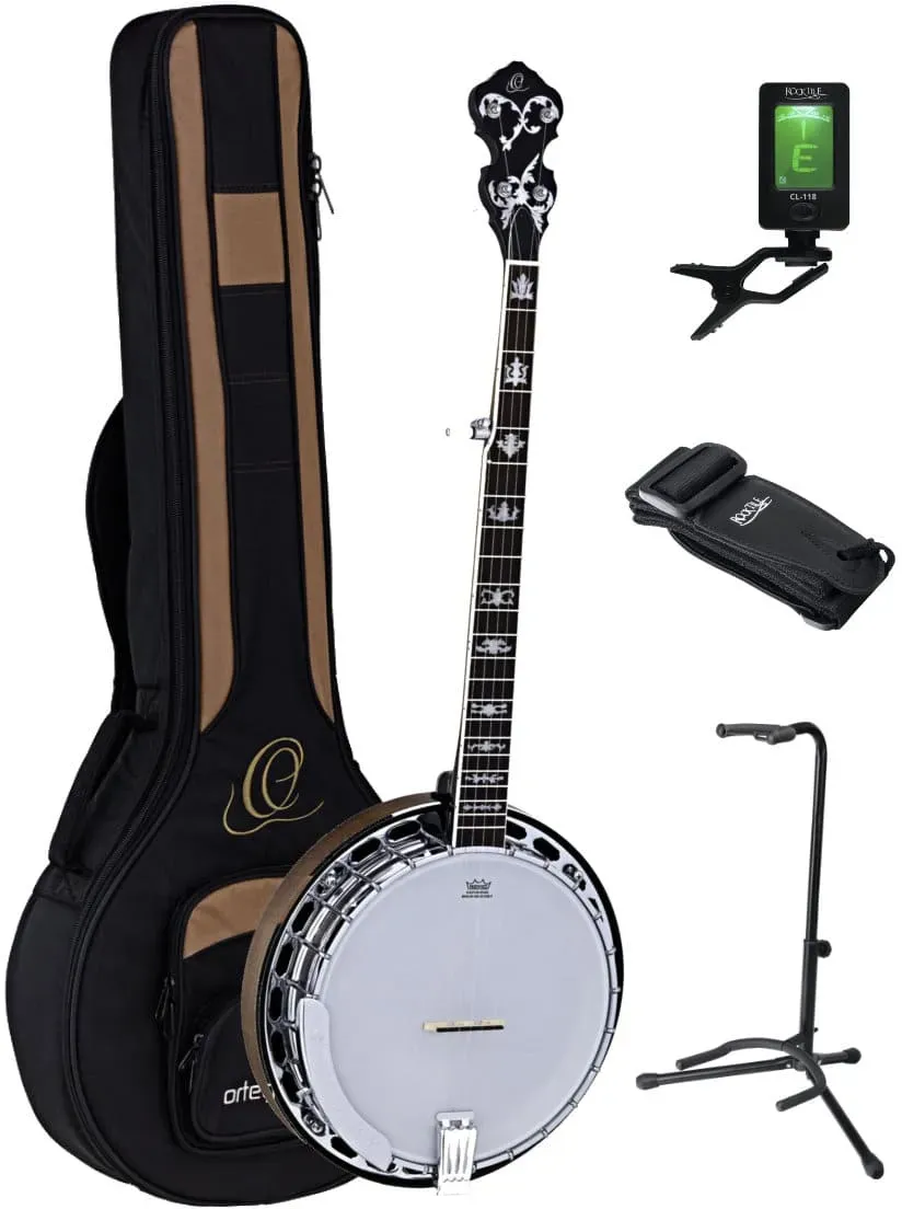 Ortega OBJ750-MA Falcon Banjo Nat. Ahorn Set