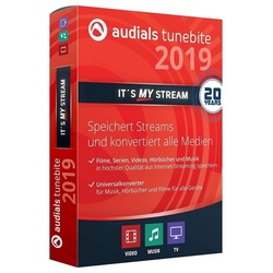 Audials Tunebite 2019 Platinum music software, [download] [consegna immediata].